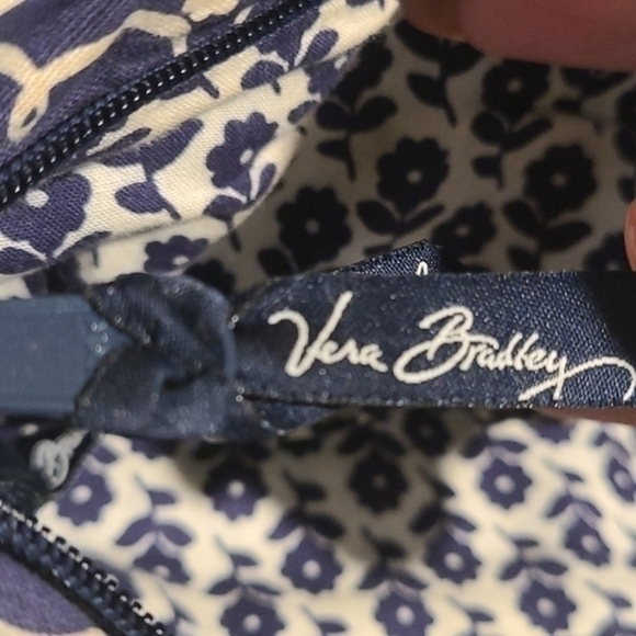 [Vera Bradley] Twirly Bird Navy Tote Bag - Picture 5 of 7